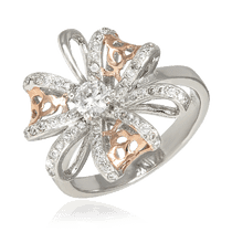 обзорное фото Серебряное кольцо с фианитами 024915 Серебряные кольца с фианитом обзорное фото Серебряное кольцо с фианитами 024915  Серебряные кольца с фианитом