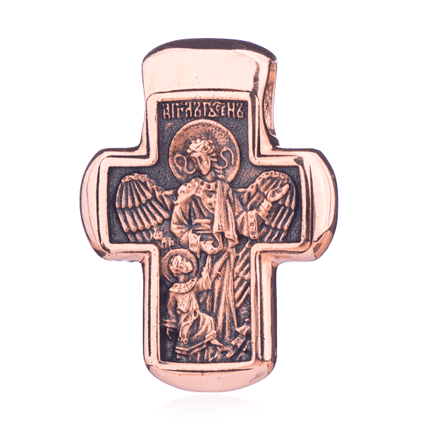 Золотий православний хрест з чорнінням 024634 детальне зображення ювелірного виробу Золотий православний хрест з чорнінням 024634 детальне зображення ювелірного виробу