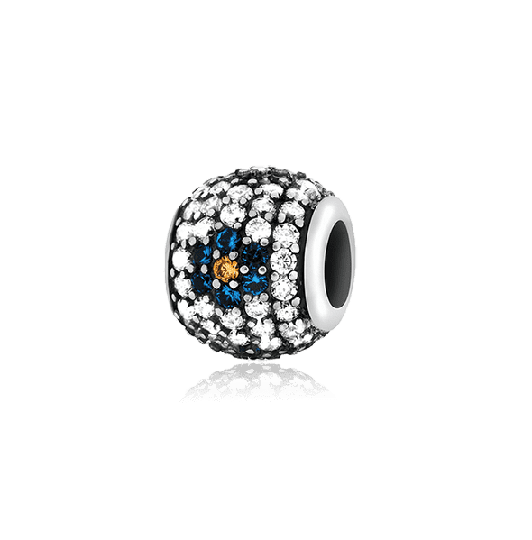 Серебряный подвес-шарм в стиле Пандора 025951 фото Серебряный подвес-шарм в стиле Пандора 025951 фото