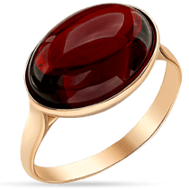 обзорное фото Золотое кольцо с гранатом 038148 Золотые кольца с гранатом обзорное фото Золотое кольцо с гранатом 038148  Золотые кольца с гранатом