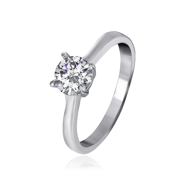 Серебряное кольцо с фианитами 031212 детальное изображение ювелирного изделия Серебряные кольца со вставками Серебряное кольцо с фианитами 031212 детальное изображение ювелирного изделия Серебряные кольца со вставками