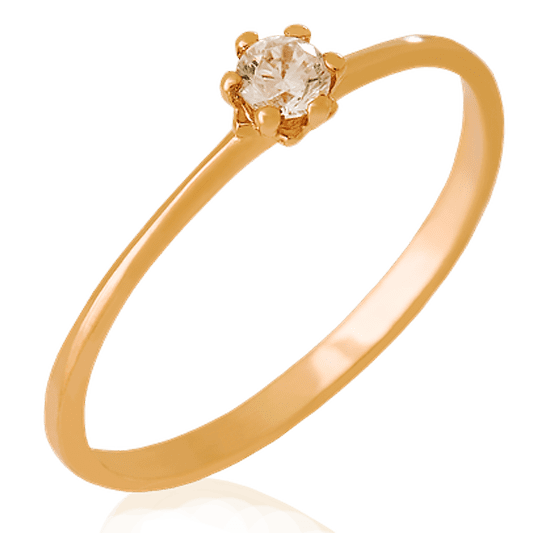 Золотое кольцо с цирконием 023781 детальное изображение ювелирного изделия Золотые кольца для помолвки с цирконием Золотое кольцо с цирконием 023781 детальное изображение ювелирного изделия Золотые кольца для помолвки с цирконием