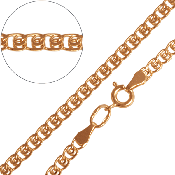 Золотий ланцюг Мадонна 12102 детальне зображення ювелірного виробу