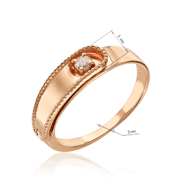 кольцо золотое с бриллиантом кольцо золотое с бриллиантом