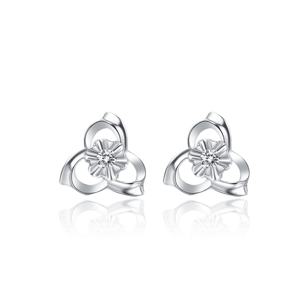 серьги гвоздики из золорта 750 пробы серьги гвоздики из золорта 750 пробы