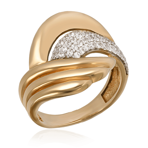 Золотое кольцо с цирконием 1802 детальное изображение ювелирного изделия Золотые кольца с фианитом Золотое кольцо с цирконием 1802 детальное изображение ювелирного изделия Золотые кольца с фианитом