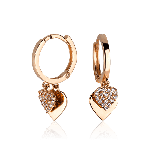 серьги сердечка серьги сердечка