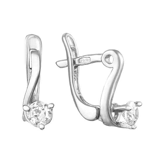 Серебряные серьги С2Ф/091 детальное изображение ювелирного изделия Серебряные серьги с камнями Серебряные серьги С2Ф/091 детальное изображение ювелирного изделия Серебряные серьги с камнями