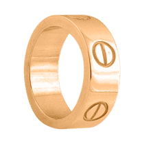 обзорное фото Золотое кольцо без вставок 025237  Золотые печатки и кольца для мужчин