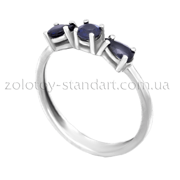 Золотое кольцо с сапфиром  Золотое кольцо с сапфиром