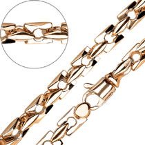 обзорное фото Золотой браслет на руку прочное плетение 032100 Золотые браслеты без камней обзорное фото Золотой браслет на руку прочное плетение 032100  Золотые браслеты без камней