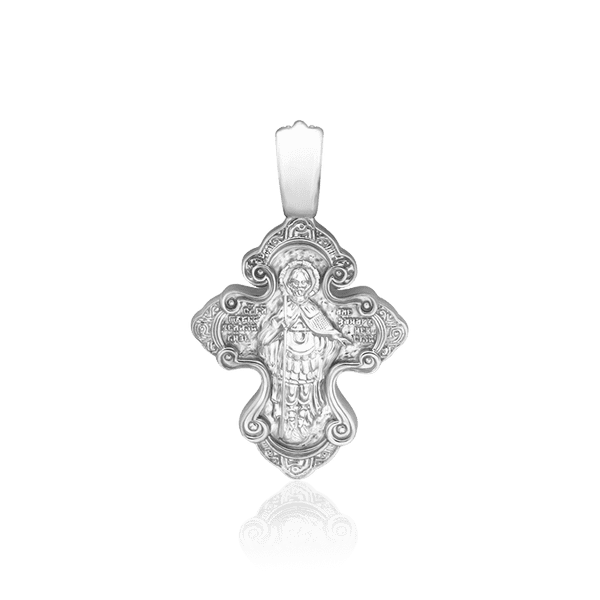 Серебряный крестик Господь Вседержитель. Святой князь Александр Невский 034447 детальное изображение ювелирного изделия Серебряные подвески крестики Серебряный крестик Господь Вседержитель. Святой князь Александр Невский 034447 детальное изображение ювелирного изделия Серебряные подвески крестики