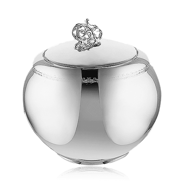 Серебряная сахарница в лаконичном дизайне 036406 детальное изображение ювелирного изделия Сахарницы и солонки из серебра Серебряная сахарница в лаконичном дизайне 036406 детальное изображение ювелирного изделия Сахарницы и солонки из серебра