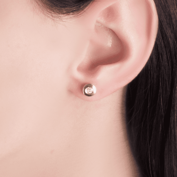 Серьги из белого золота с бриллиантами Minelava E0688  купить Серьги из белого золота с бриллиантами Minelava E0688  купить