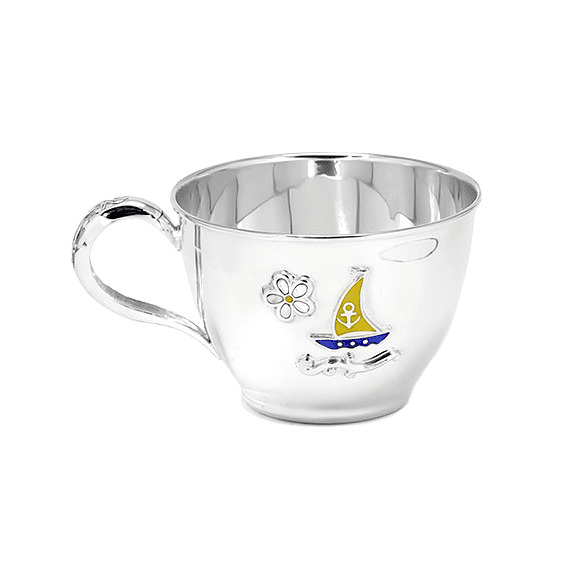 Серебряная чашка для ребенка Кораблик 031855 детальное изображение ювелирного изделия Серебряные детские чашки Серебряная чашка для ребенка Кораблик 031855 детальное изображение ювелирного изделия Серебряные детские чашки