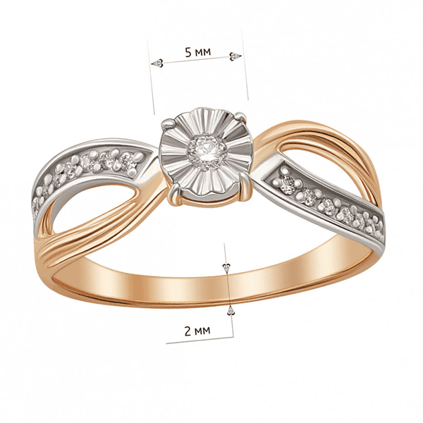 золота каблучка з діамантом золота каблучка з діамантом