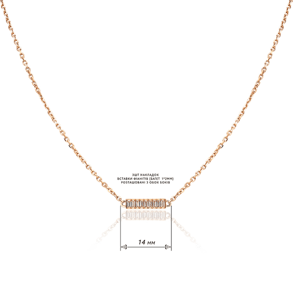 колье золотое с фианитами колье золотое с фианитами