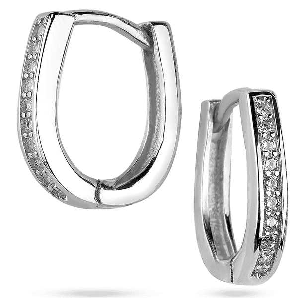 Детские серебряные серьги дорожки с белыми фианитами 925 пробы 039593 детальное изображение ювелирного изделия Серебряные серьги с камнями Детские серебряные серьги дорожки с белыми фианитами 925 пробы 039593 детальное изображение ювелирного изделия Серебряные серьги с камнями