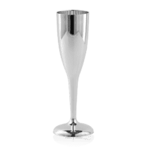 обзорное фото Серебряный бокал для шампанского 035724  Серебряные Бокалы