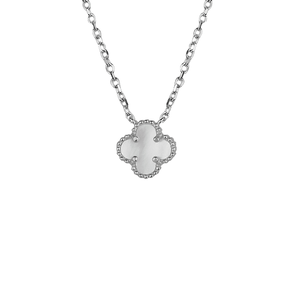 Серебряное колье с перламутром Якорное плетение 028308 детальное изображение ювелирного изделия Серебряные колье Серебряное колье с перламутром Якорное плетение 028308 детальное изображение ювелирного изделия Серебряные колье