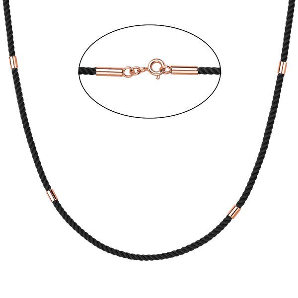 Шелковый шнурок с золотым замком и вставками 037682 детальное изображение ювелирного изделия Шнурки с золотом Шелковый шнурок с золотым замком и вставками 037682 детальное изображение ювелирного изделия Шнурки с золотом