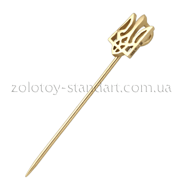 Золотой значок Герб Украины 09003 детальное изображение ювелирного изделия Золотые значки Золотой значок Герб Украины 09003 детальное изображение ювелирного изделия Золотые значки