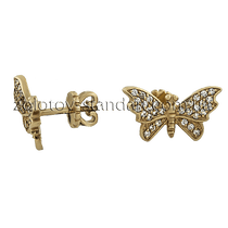 обзорное фото Золотые серьги 2941  Серьги с камнями