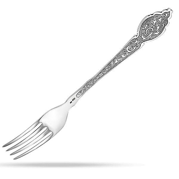 серебряная вилка з Тризубом серебряная вилка з Тризубом