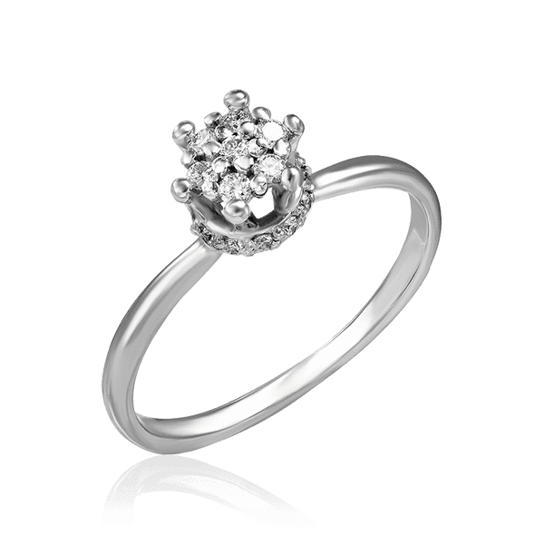 Помолвочное кольцо с бриллиантами 035171 детальное изображение ювелирного изделия Золотые кольца Помолвочное кольцо с бриллиантами 035171 детальное изображение ювелирного изделия Золотые кольца