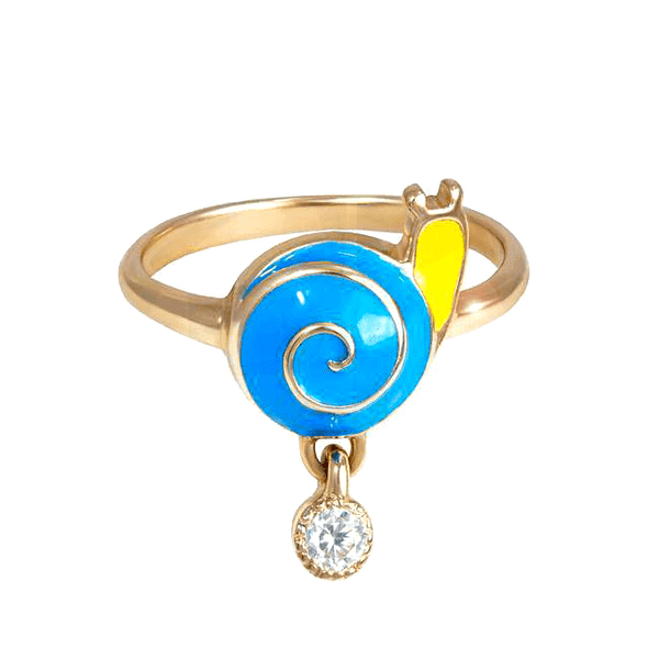 кольцо с улиткой золотое кольцо с улиткой золотое