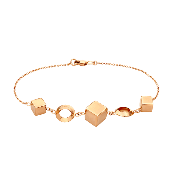 Золотой женский браслет Кубики 031641 детальное изображение ювелирного изделия Золотые браслеты без камней Золотой женский браслет Кубики 031641 детальное изображение ювелирного изделия Золотые браслеты без камней