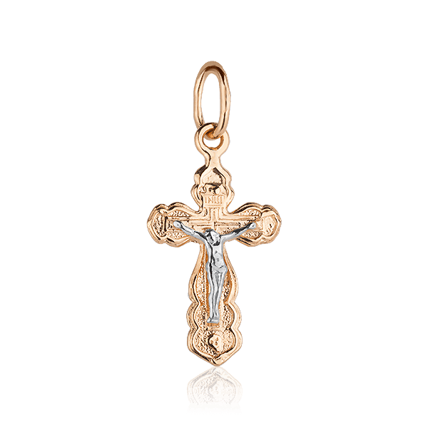 Золотой крестик с Распятием 028137 детальное изображение ювелирного изделия Золотые крестики православные Золотой крестик с Распятием 028137 детальное изображение ювелирного изделия Золотые крестики православные
