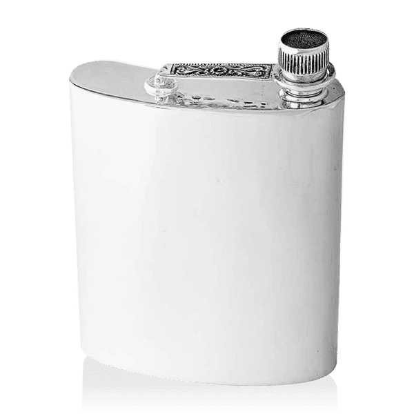 Плоска фляжка з срібла 036370 детальне зображення ювелірного виробу Плоска фляжка з срібла 036370 детальне зображення ювелірного виробу