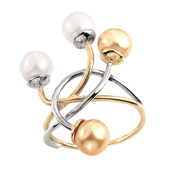 Кольцо с жемчугом 330246 детальное изображение ювелирного изделия Золотые кольца с жемчугом Кольцо с жемчугом 330246 детальное изображение ювелирного изделия Золотые кольца с жемчугом