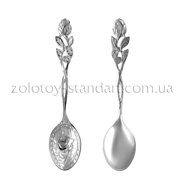 Серебряная ложка икорная СТ7 Серебряная ложка икорная СТ7