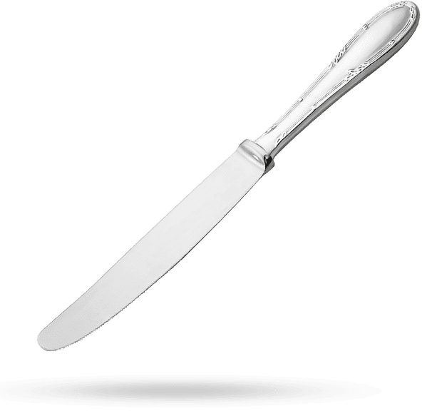 Нож из серебра Идиллия 036472 детальное изображение ювелирного изделия Серебряные ножи Нож из серебра Идиллия 036472 детальное изображение ювелирного изделия Серебряные ножи