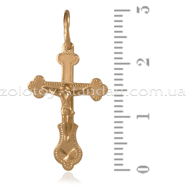 Золотой крестик 3433.00 фото Золотой крестик 3433.00 фото