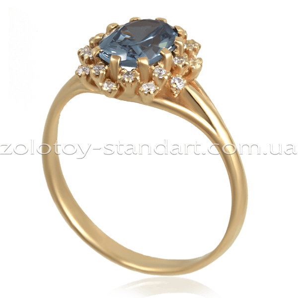 Золотое кольцо с камнями 1402 купить Золотое кольцо с камнями 1402 купить