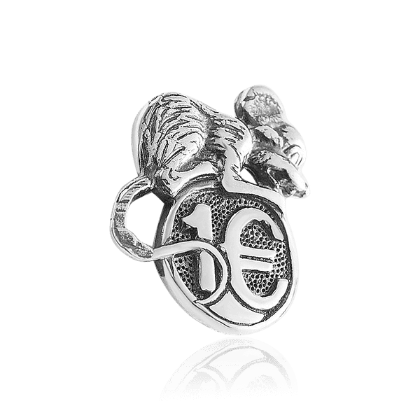 Грошова миша гаманцева зі срібла 034048 детальне зображення ювелірного виробу