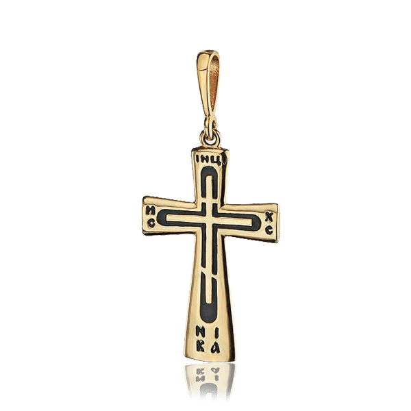 Золотой подвес 1,4,0763 детальное изображение ювелирного изделия Золотые крестики Золотой подвес 1,4,0763 детальное изображение ювелирного изделия Золотые крестики