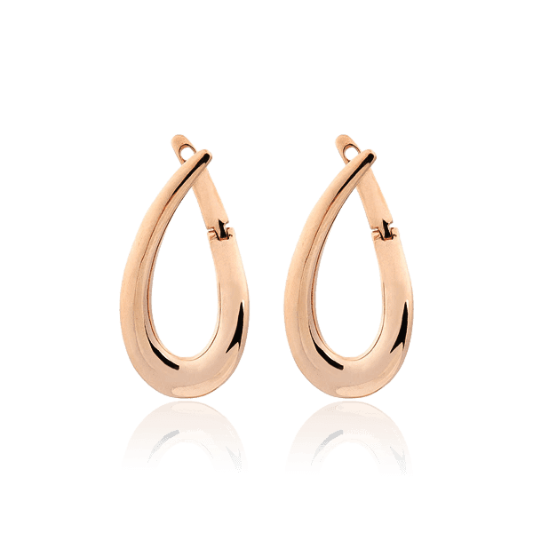 Золотые серьги без камней 029189 детальное изображение ювелирного изделия Золотые серьги без вставок Золотые серьги без камней 029189 детальное изображение ювелирного изделия Золотые серьги без вставок