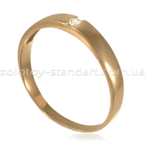 обзорное фото Золотое кольцо с бриллиантом s10447 Золотые кольца для помолвки с бриллиантом обзорное фото Золотое кольцо с бриллиантом s10447  Золотые кольца для помолвки с бриллиантом