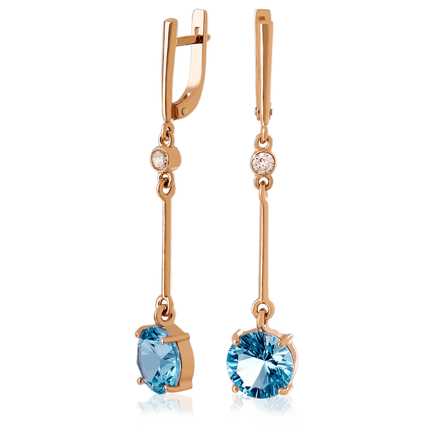 Золотые серьги с топазом 023398 детальное изображение ювелирного изделия Золотые серьги с топазом Золотые серьги с топазом 023398 детальное изображение ювелирного изделия Золотые серьги с топазом