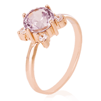 обзорное фото Золотое кольцо с аметистом 023867 Золотые кольца с аметистом обзорное фото Золотое кольцо с аметистом 023867  Золотые кольца с аметистом