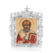 оглядове фото Срібна ікона 035944