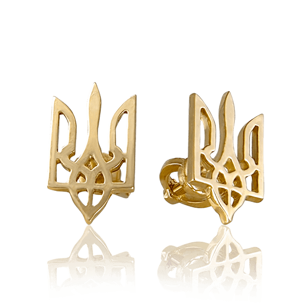 сережки тризуб сережки тризуб