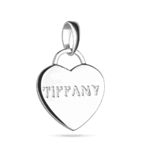 оглядове фото Срібний кулон Серце в стилі Tiffany без вставок 027154
