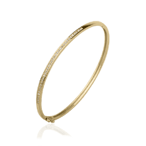 обзорное фото Браслет в желтом золоте с бриллиантами 026085 Золотые браслеты с бриллиантом обзорное фото Браслет в желтом золоте с бриллиантами 026085  Золотые браслеты с бриллиантом