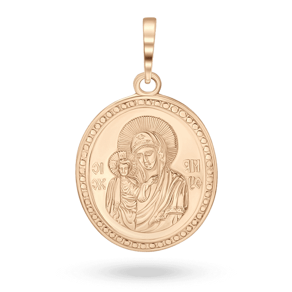 Золотая ладанка Богородица 028880 детальное изображение ювелирного изделия Золотые подвески иконки Золотая ладанка Богородица 028880 детальное изображение ювелирного изделия Золотые подвески иконки