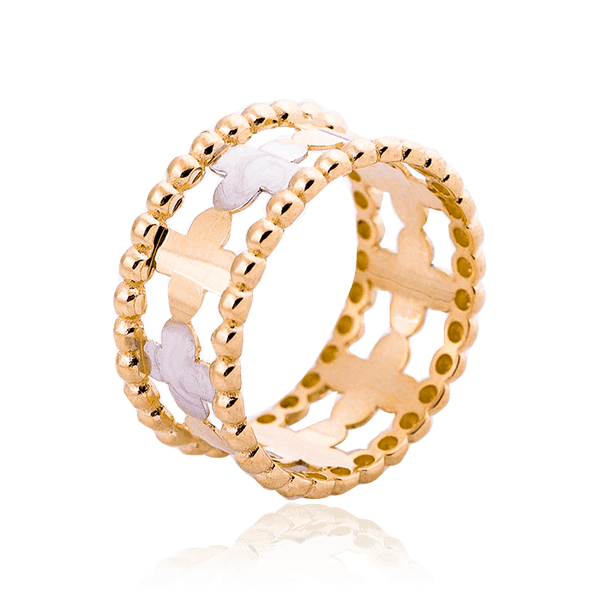 золотое кольцо клевер золотое кольцо клевер